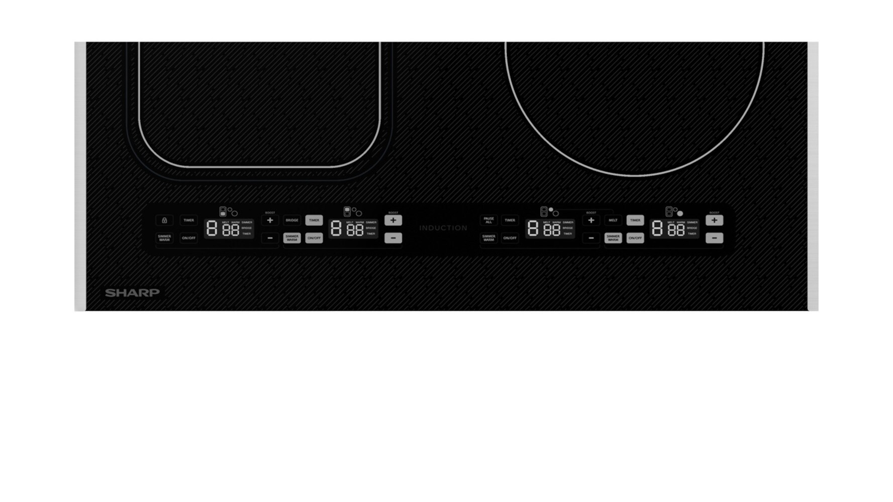Sharp SCH2443GB Induction-Cooktops - View #5