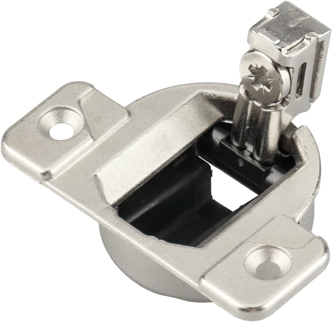 Misopily Replacement for Blum 110 Degree Screw In Compact 33 Cabinet Door Hinge 8 Pack for 16mm to 19mm Doors Mounting Plate Not Included