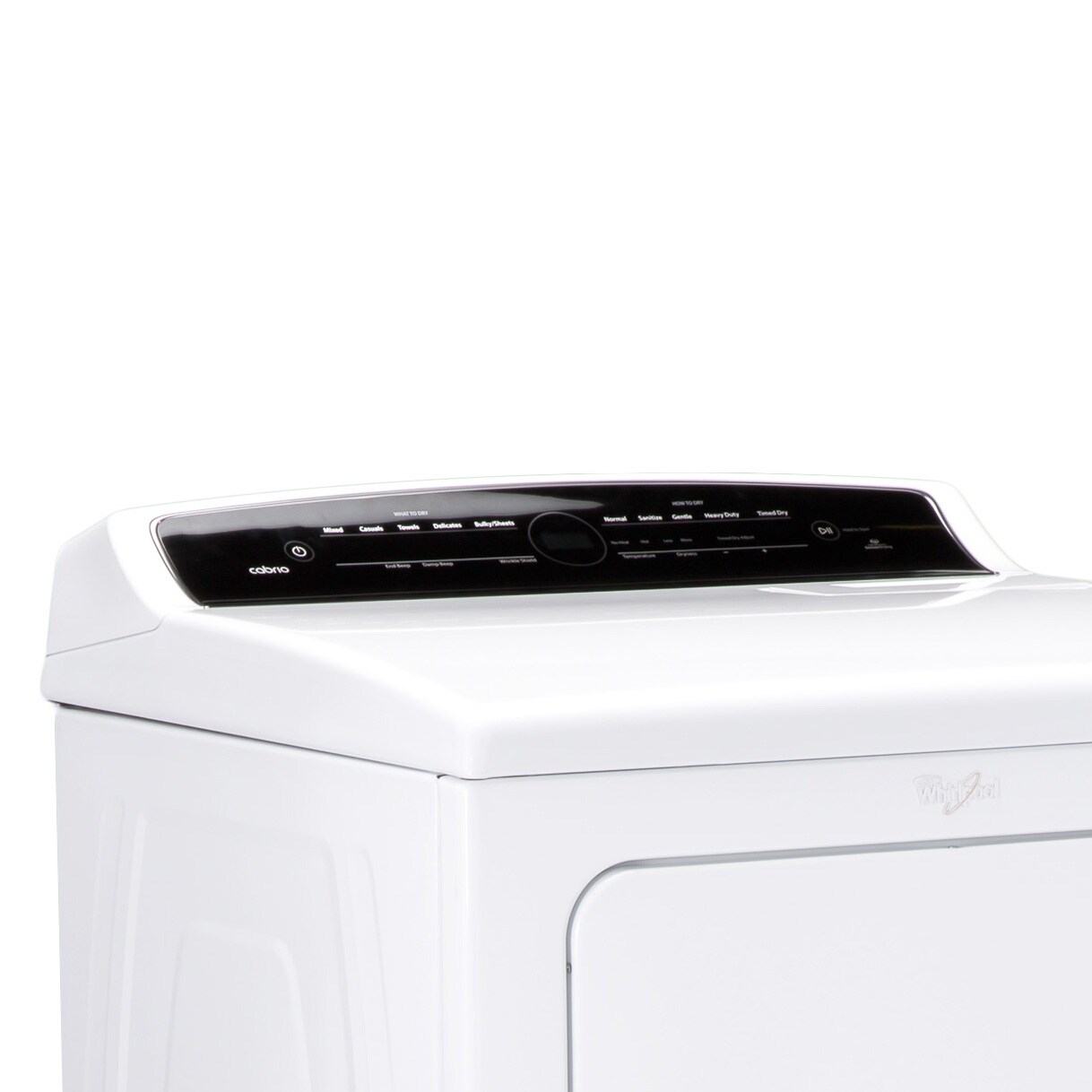 Whirlpool 7-cu ft Electric Dryer with Intuitive Controls in the Electric Dryers at Lowes.com