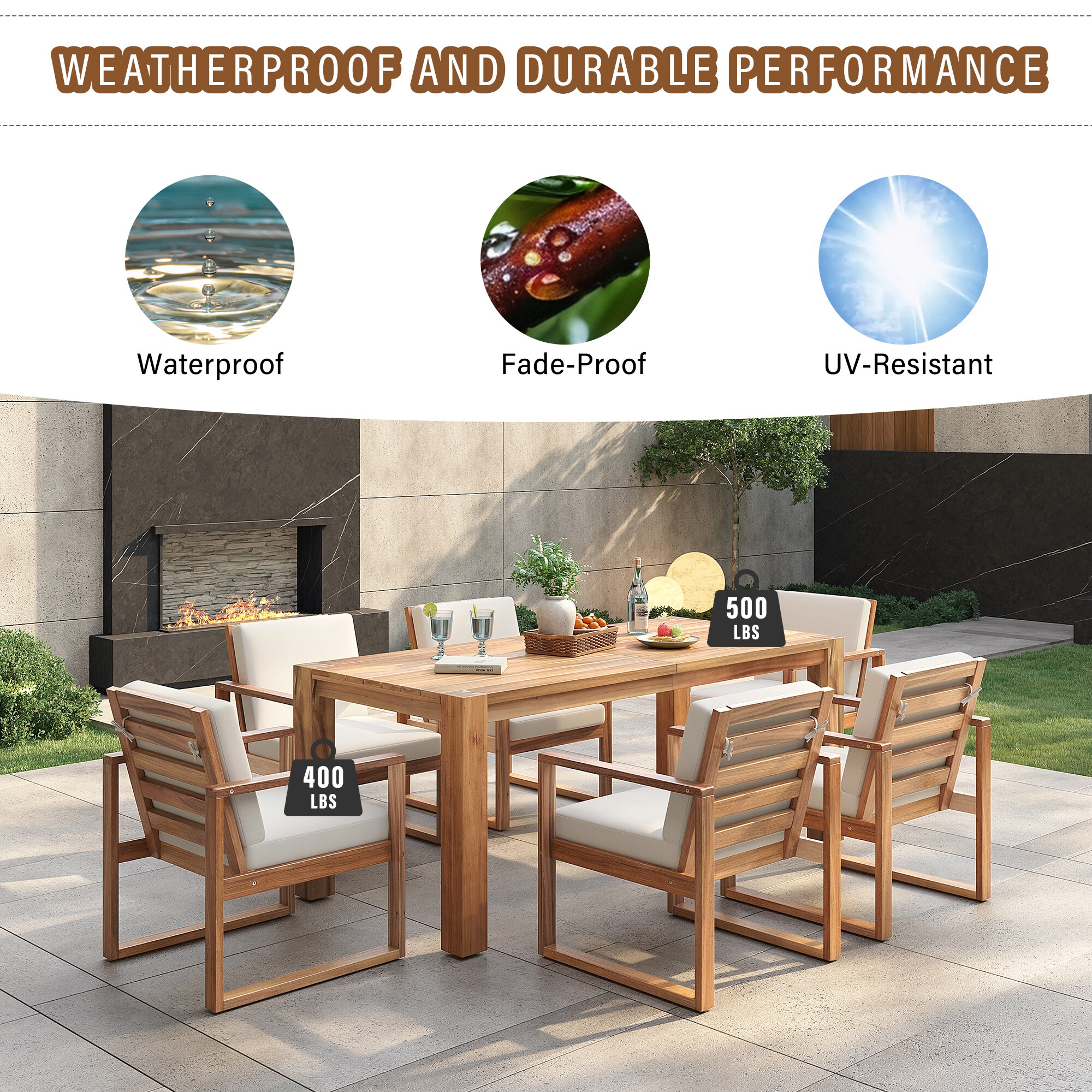 SINOFURN SYA380110BG Patio-Dining-Sets - View #16