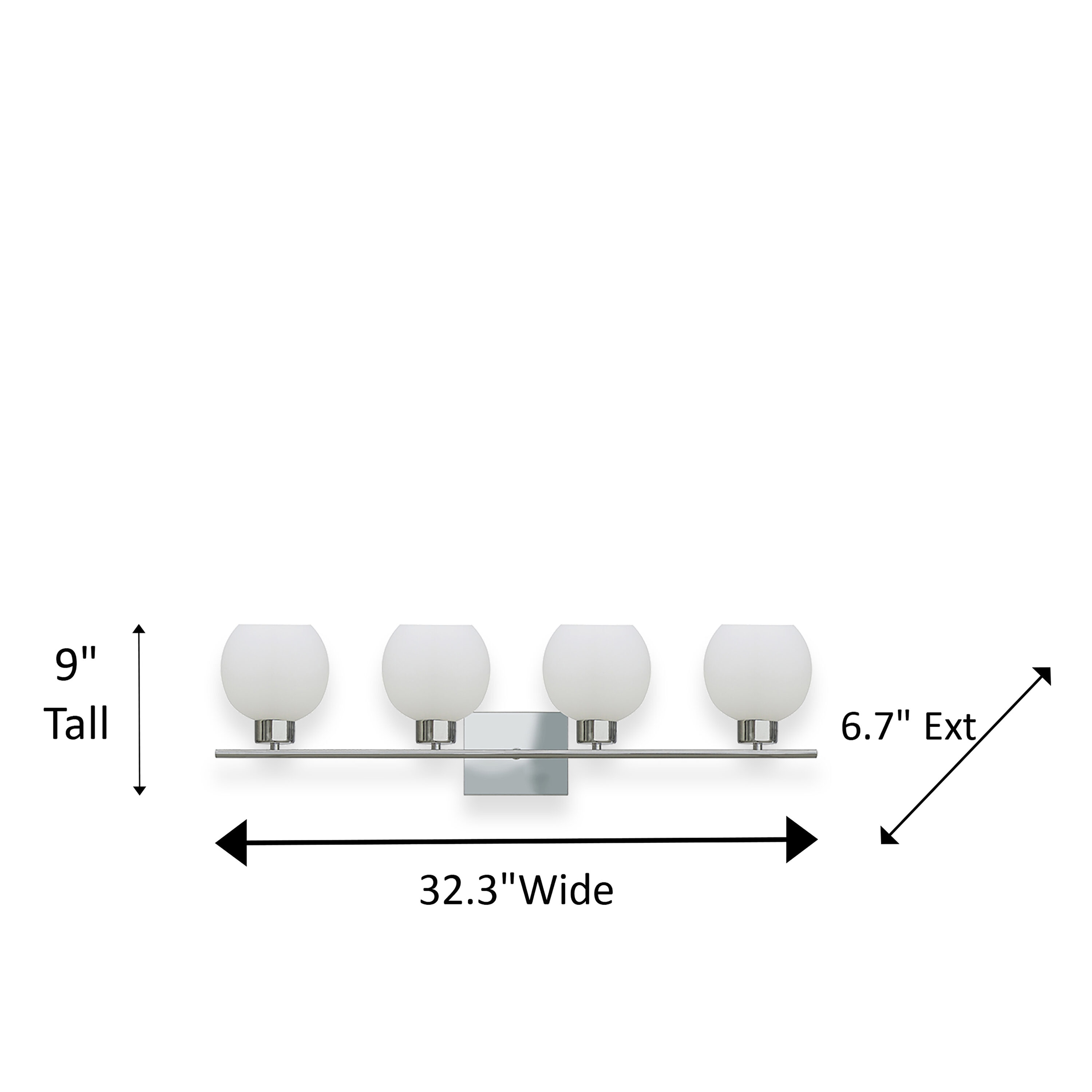Whitfield Lighting VL28056-4WHCH b089995 - View #11
