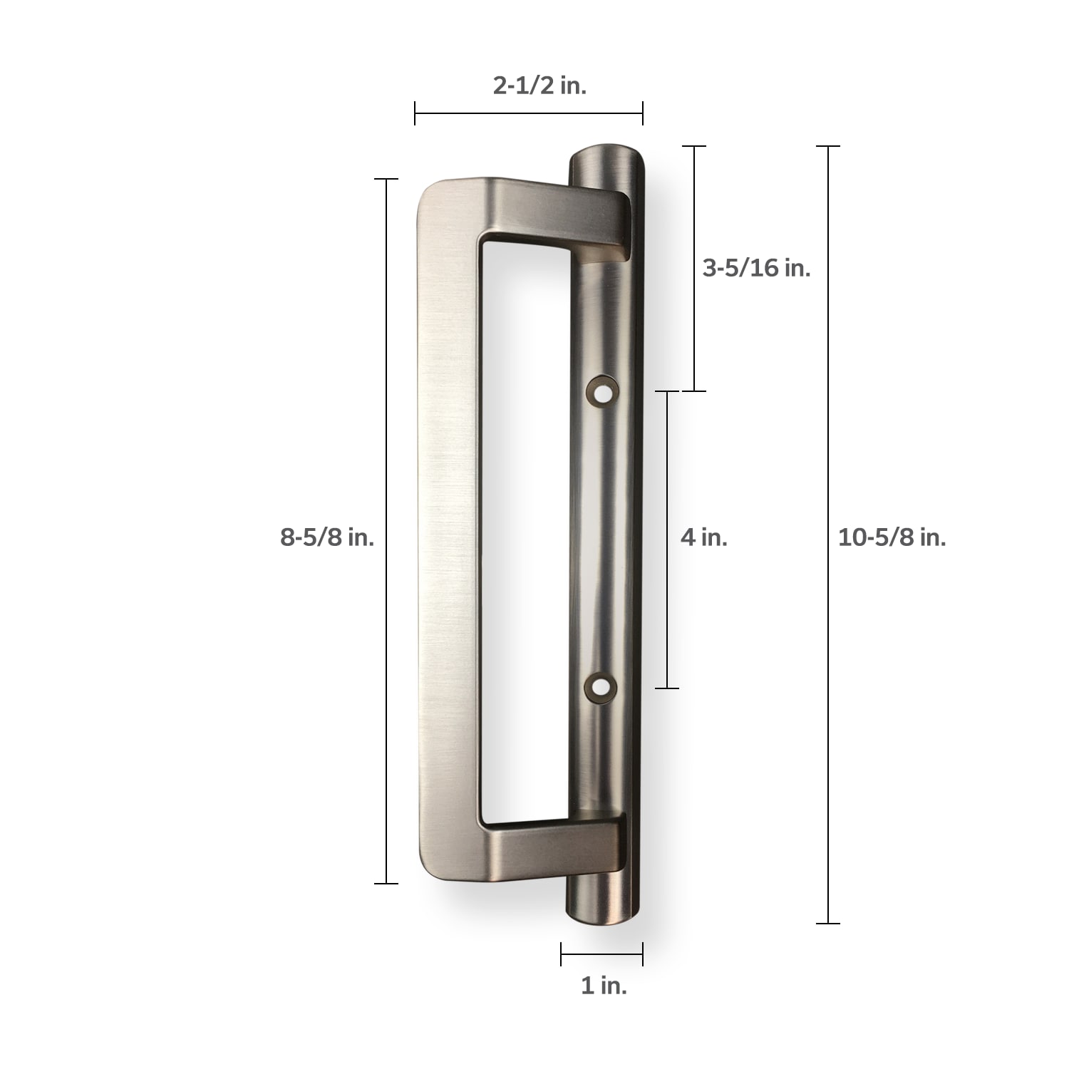 United Window & Door 47KDNICDUALHWD Sliding-Patio-Door-Handles - View #4