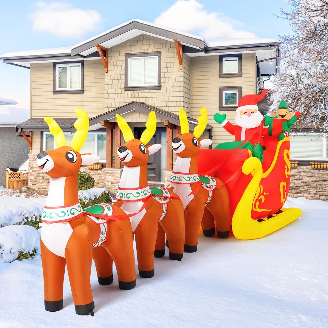 GOOSH DJ-SD-27176 Christmas-Inflatables - View #4