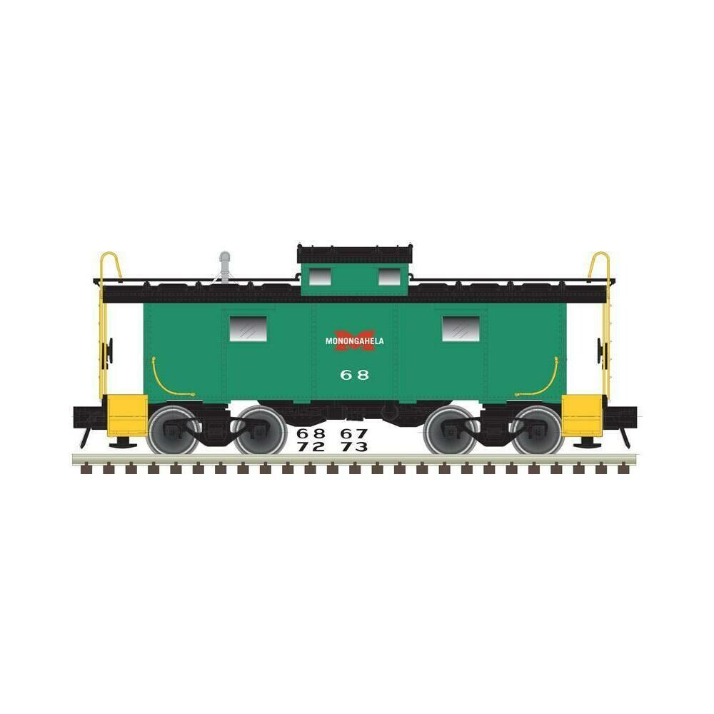 Atlas Model Railroad Co. HTNB328456 Atlas ATL50003849 N Scale NE-6 Caboose Monongahela No.67 Model Train