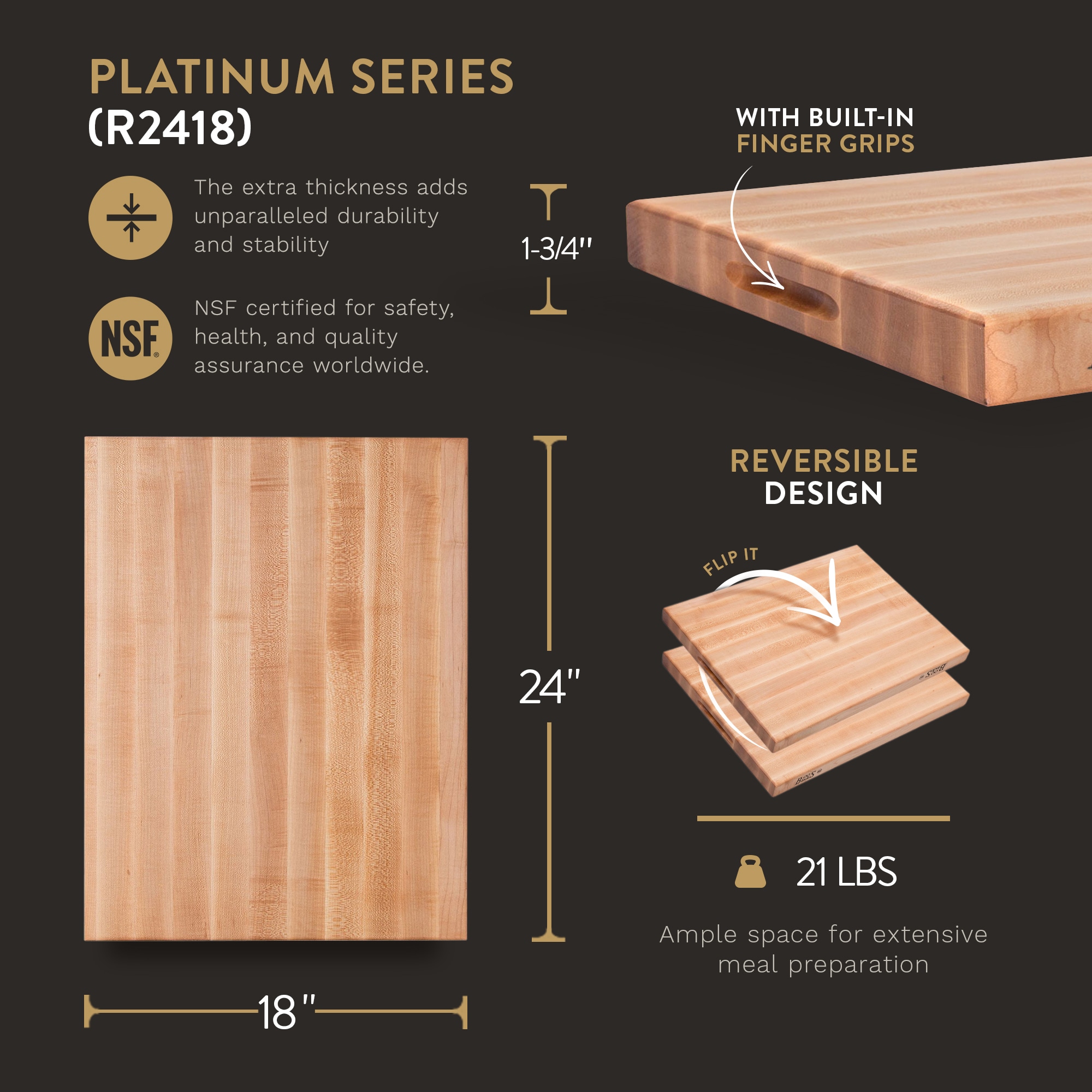 John Boos 197303 Cutting-Boards - View #2