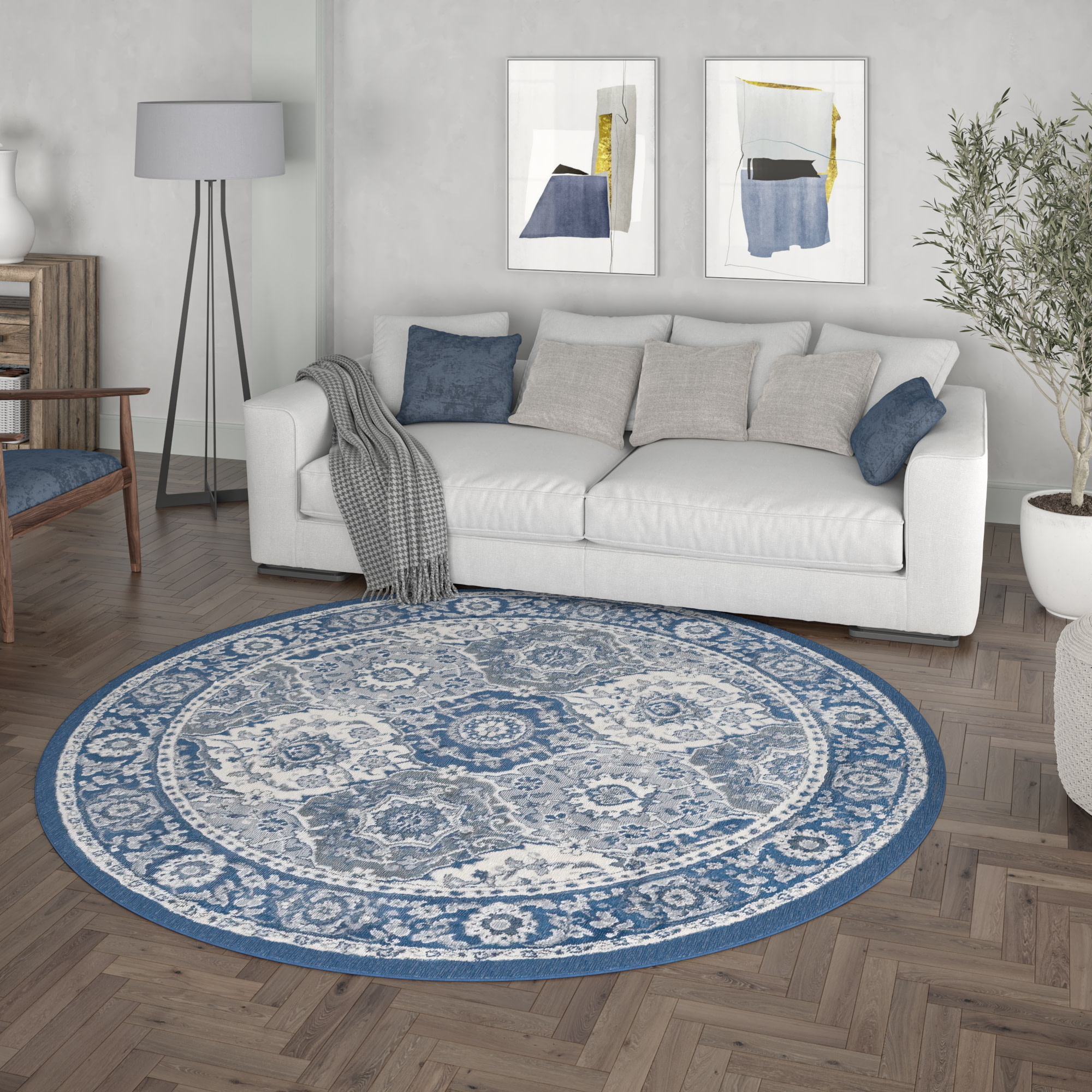 Tayse MDN3607 6RND rugs - View #6
