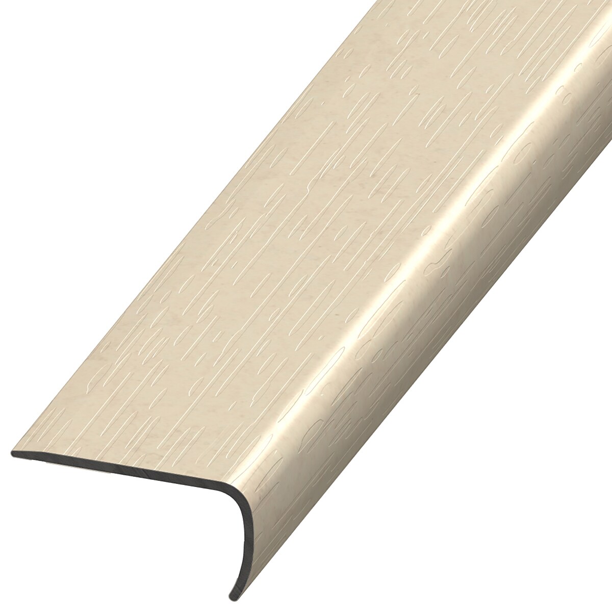Versatrim VE-106928 Marmoleum Forbo-Marmoleum-Barbados 1-in T x 2-in W x 94-in L PVC Square cap