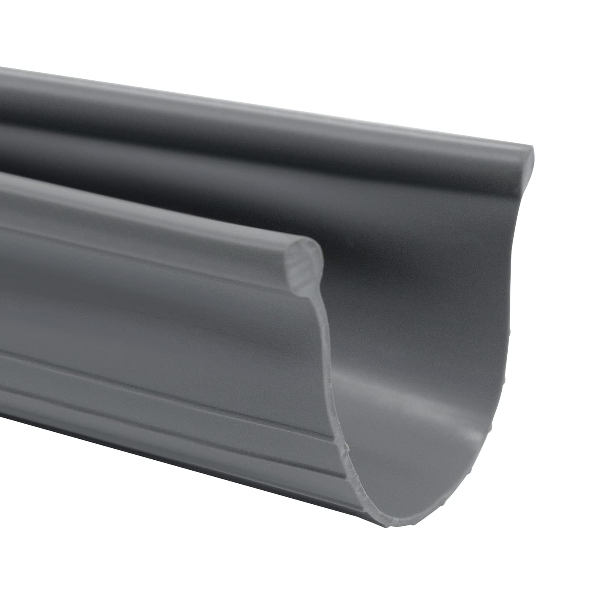 OGETFUUR 16Ft Gray Vinyl Garage Door Bottom Seal for Residential Garage Door Gap Sealing featuring Durable Vinyl Construction