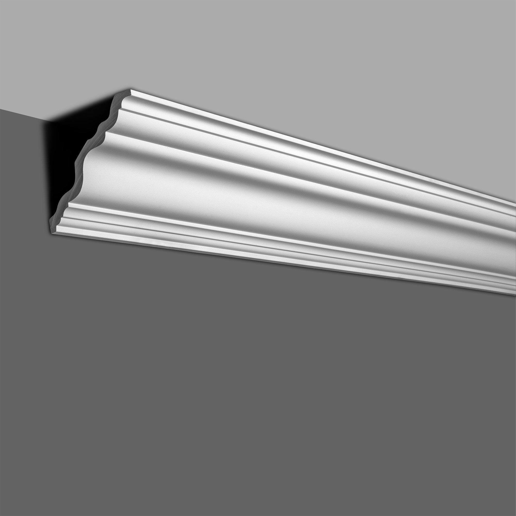 Architectural Products by Outwater 3P5.37.00892 7-7/8-ft Primed Polyurethane Crown Moulding 4.0 -Pack