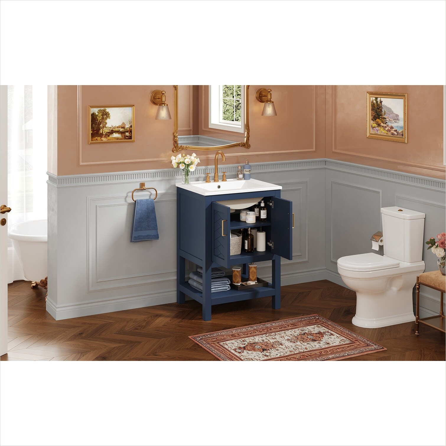 Naturefalls 0RG5C7FK36W9 Bath-Vanity-Combo - View #12