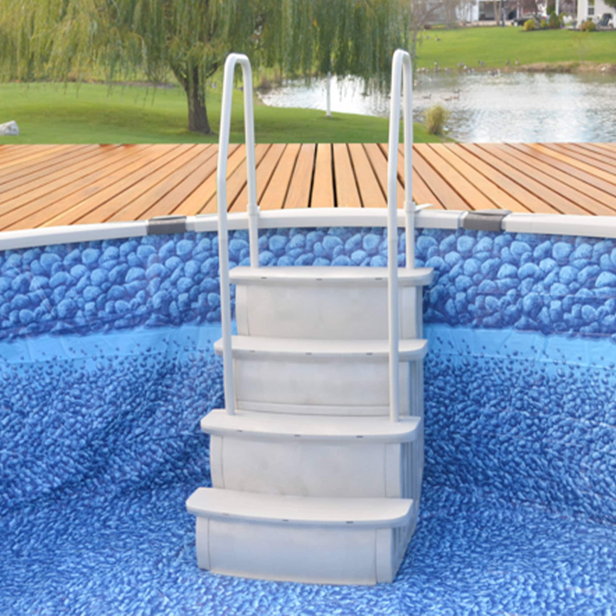 Main Access 200400T Above-Ground-Pool-Lad-Steps - View #3