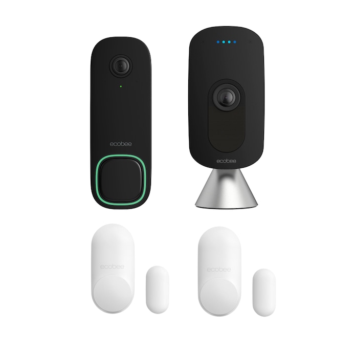 ecobee  Smart Camera + Door and Window Sensor + Doorbell Kit