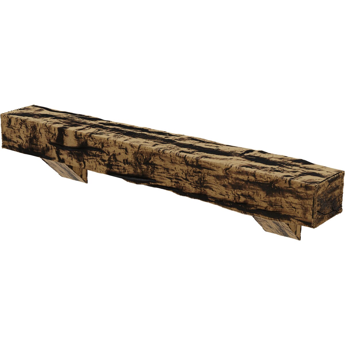 Ekena Millwork MANURW04X06X60BKNG Mantel-Shelves - View #3