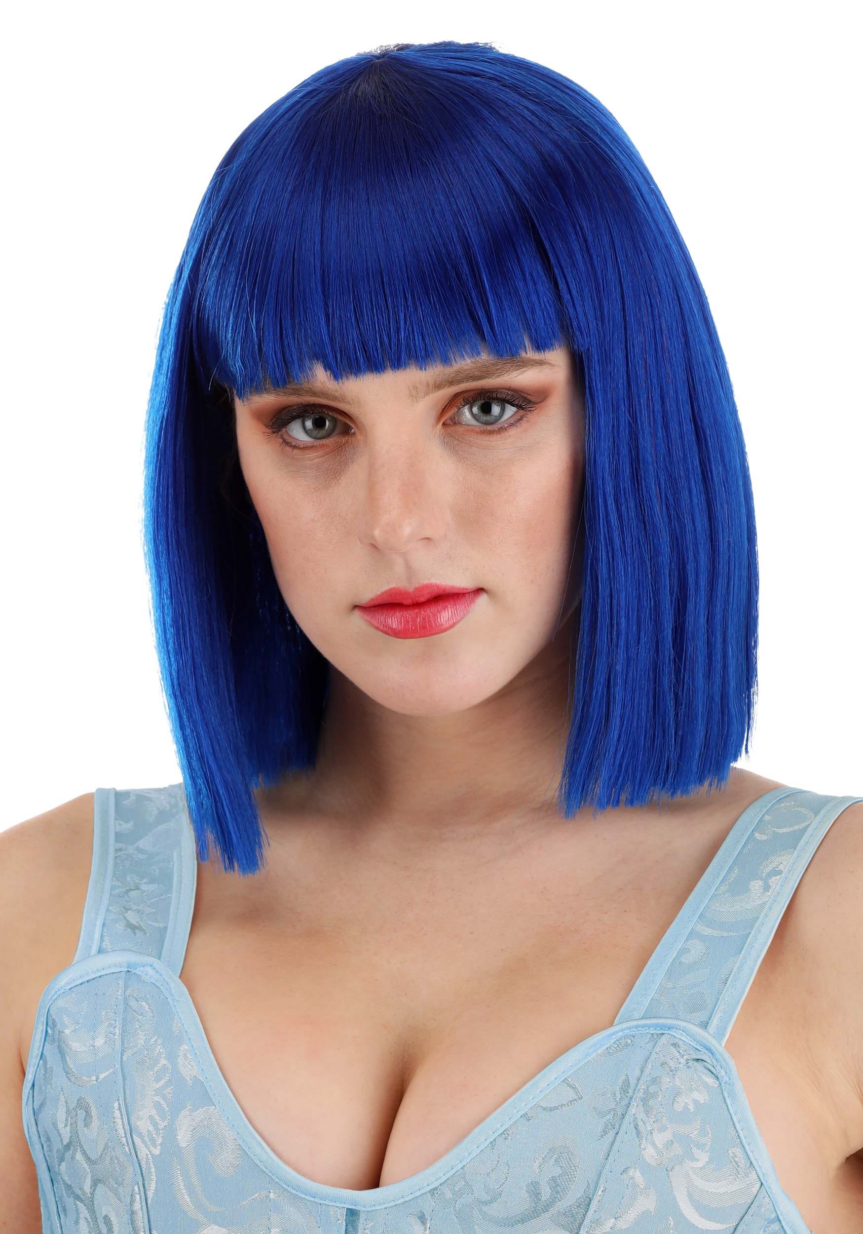 HalloweenCostumes.com - FUN Costumes Women's Royal Blue Bob Wig Standard