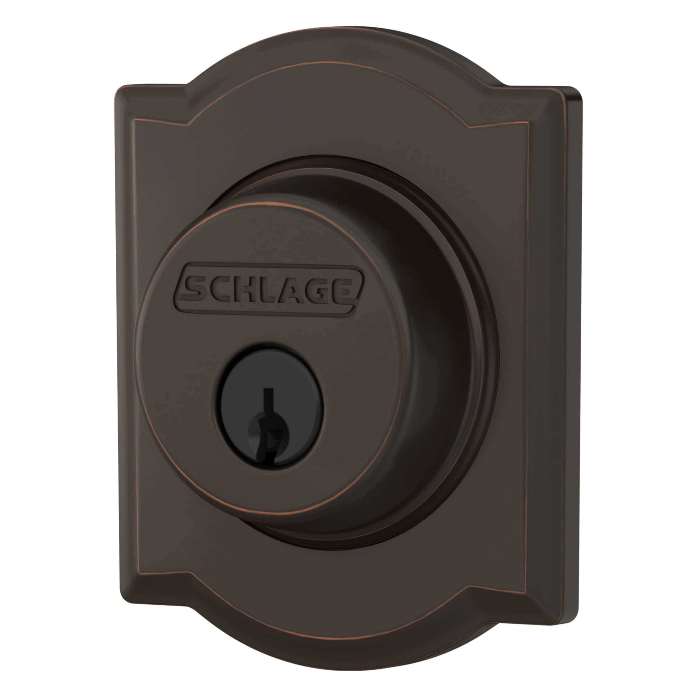 Schlage LOCK B60 N G CAM 716 Door-Deadbolts - View #10
