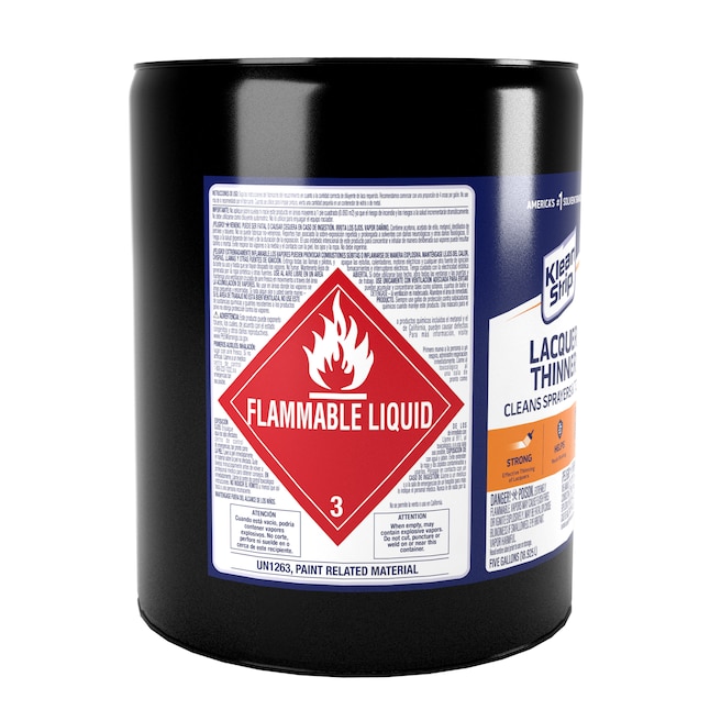 Lacquer Thinner Flammable Gallon - Whitehead Industrial Hardware