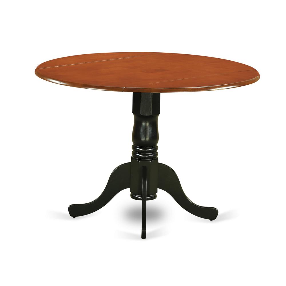 East West Furniture PLKE9-BCH-W 9 Piece Dining Table Set Includes An Oval Dining