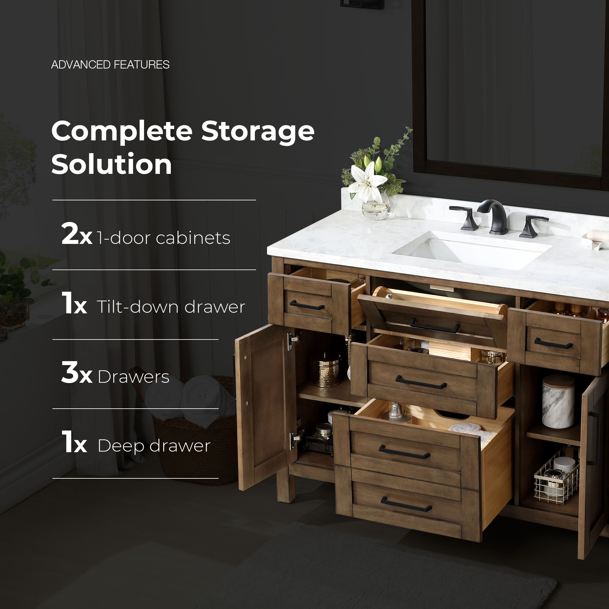 OVE Decors 15VKC-TAHB48-059 Bath-Vanity-Combo - View #4