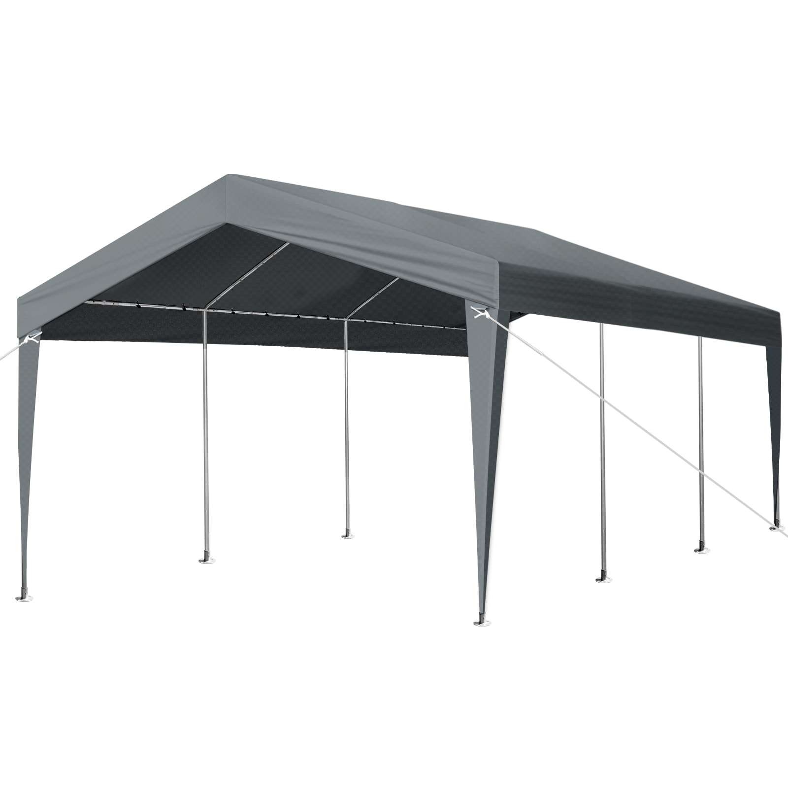 Winado LO1G57001078 10-ft x 15-ft Metal Single car Garage Building