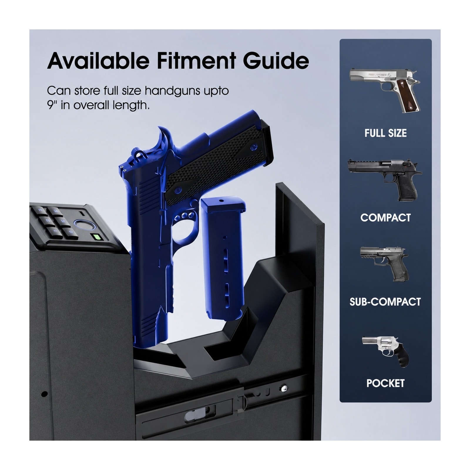 Adrinfly LAD0811D212 Gun-Safes - View #4