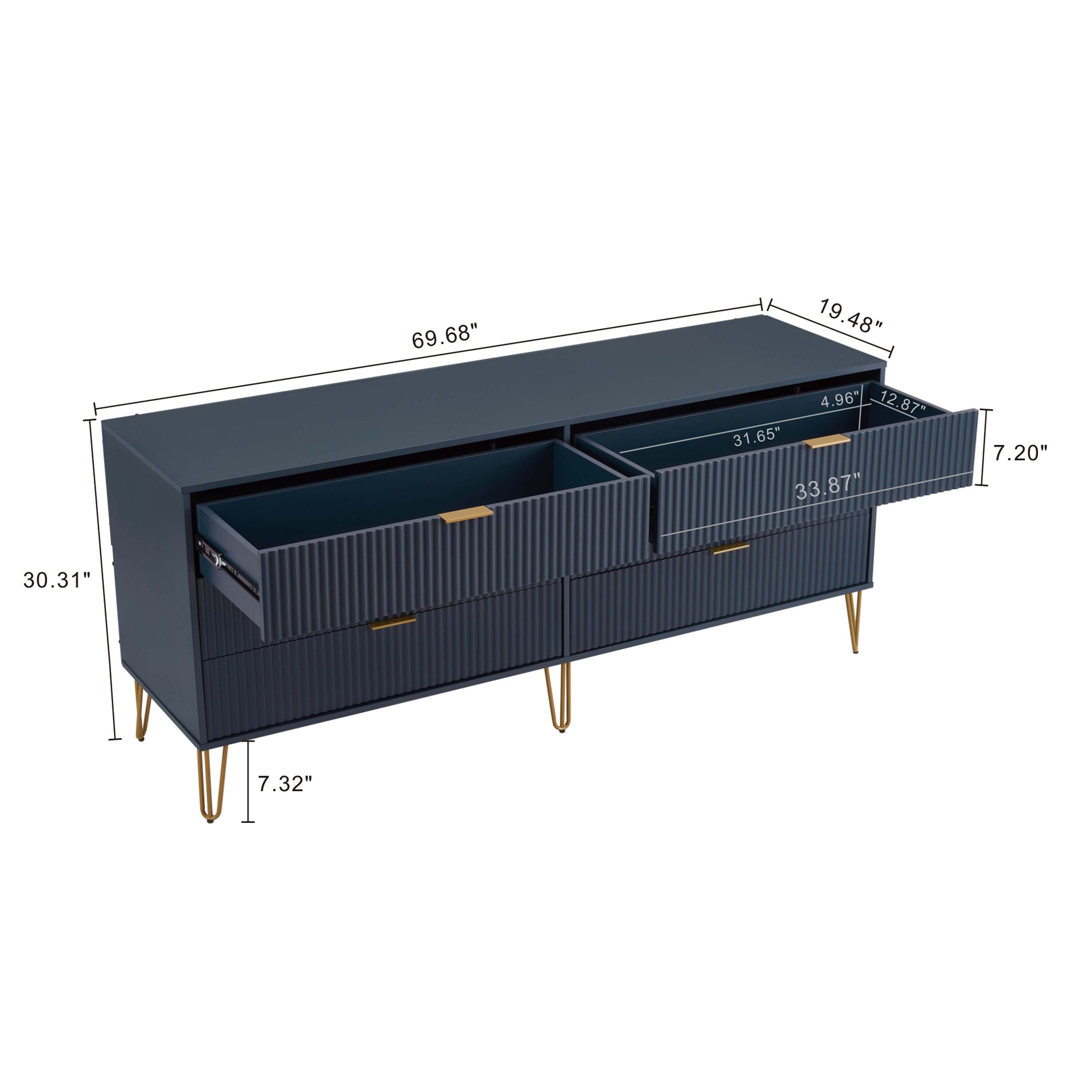 Manhattan Comfort DR003-MB dressers - View #3