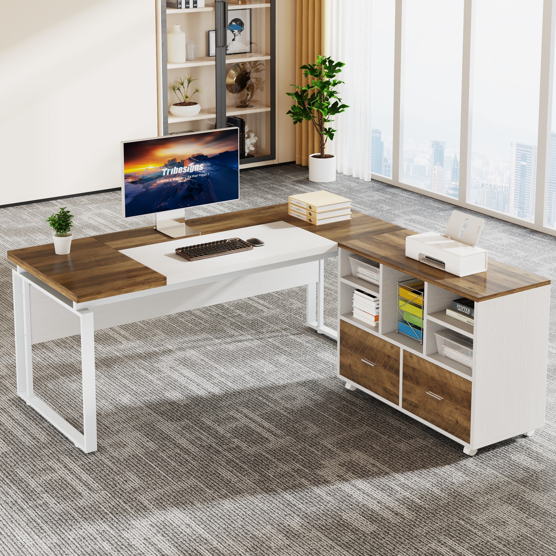 Tribesigns LWFD-F1810 Office-Tables - View #3