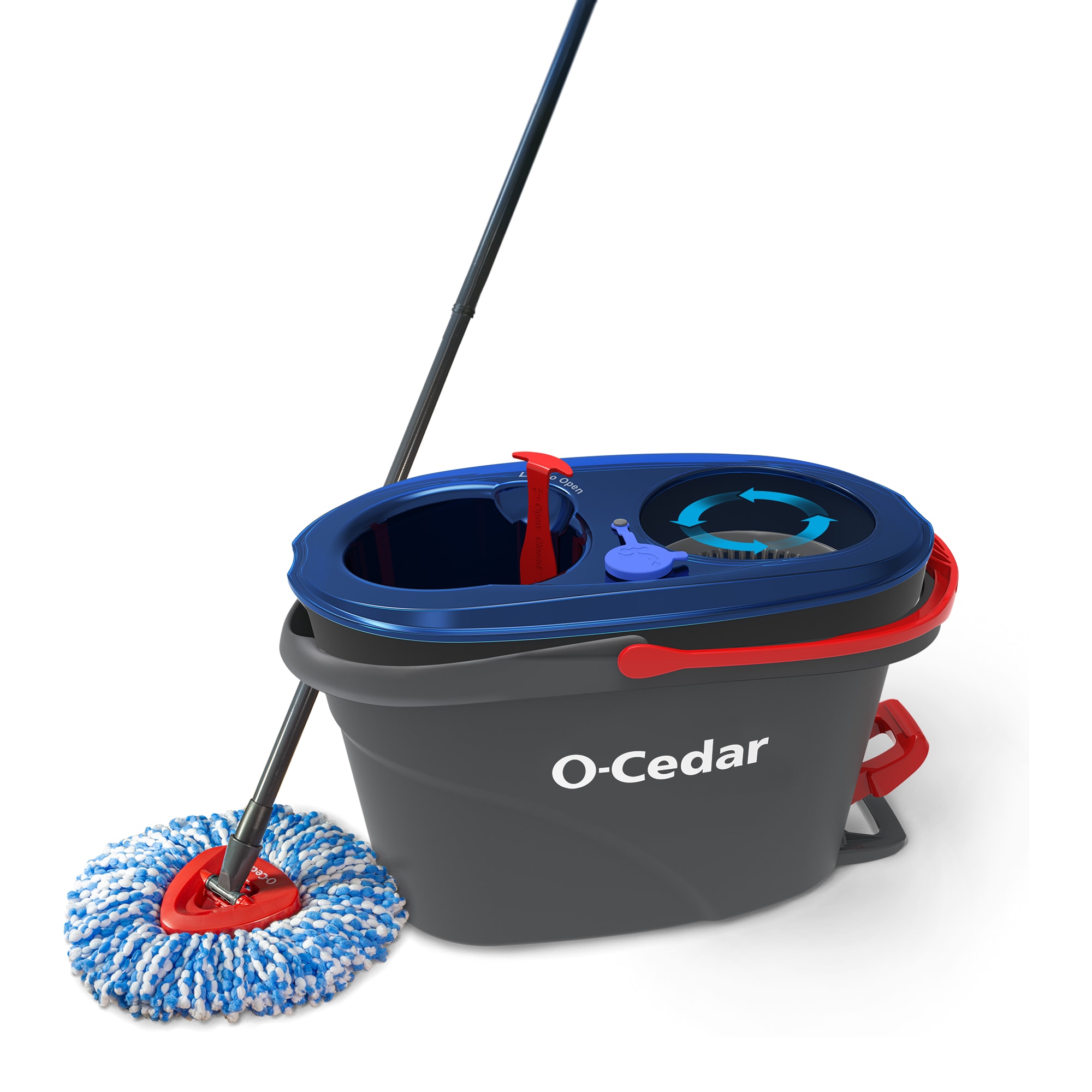 O-Cedar Spin Mop With Bucket in the Spin Mops department at Lowes.com
