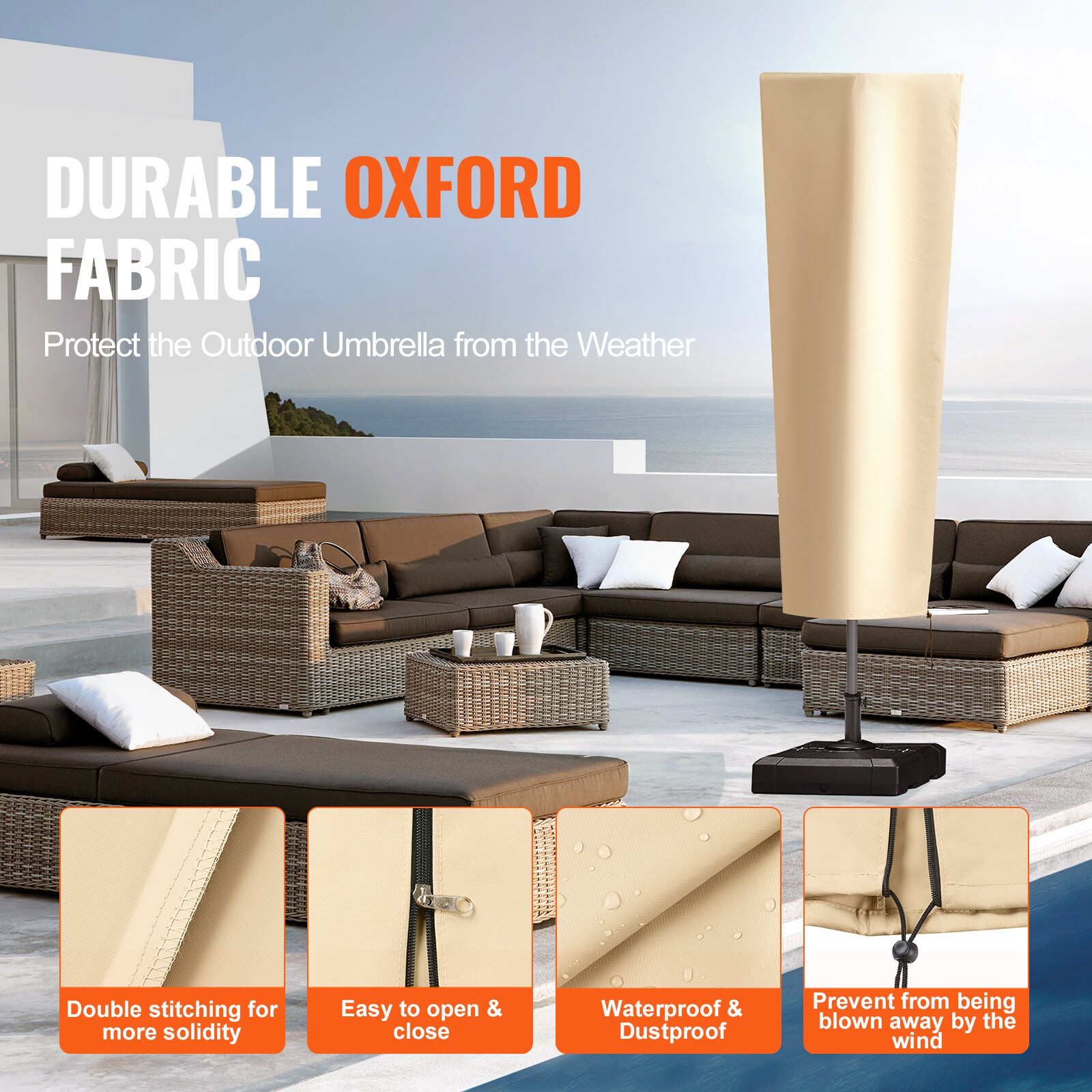 VEVOR SCHWS420DPU105776V0 Patio-Umbrella-Accessories - View #3