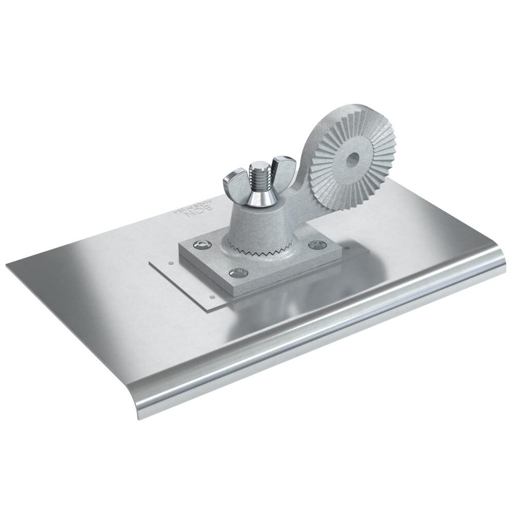 Bon Tool 12-209 10-in x 6-in Stainless Steel Concrete Edger with 0.5-in Radius