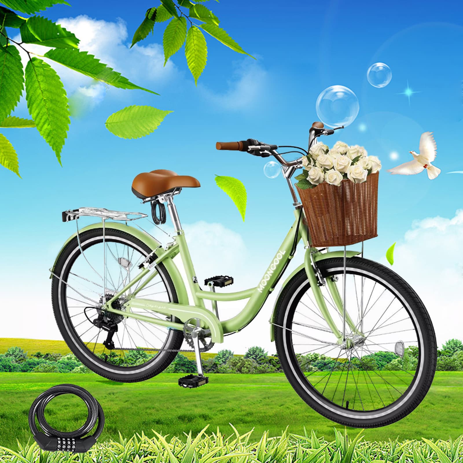 Esazn SOZXC-CSLL-24GR 24-in Adult unisex Bike