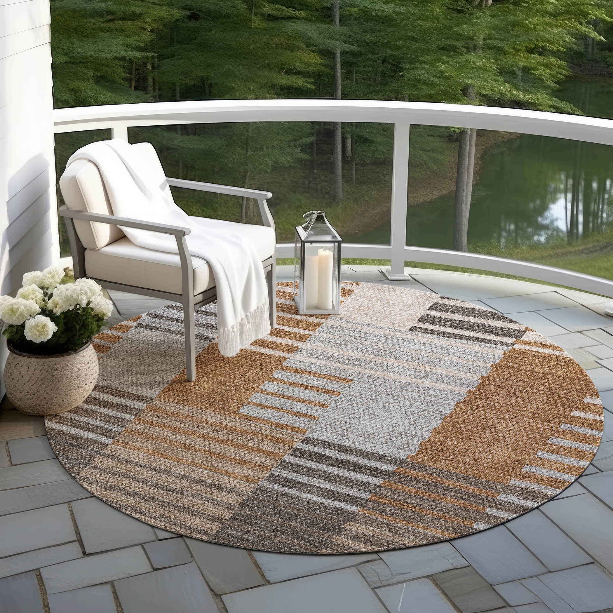 Addison Rugs ACN687PK8RO rugs - View #7