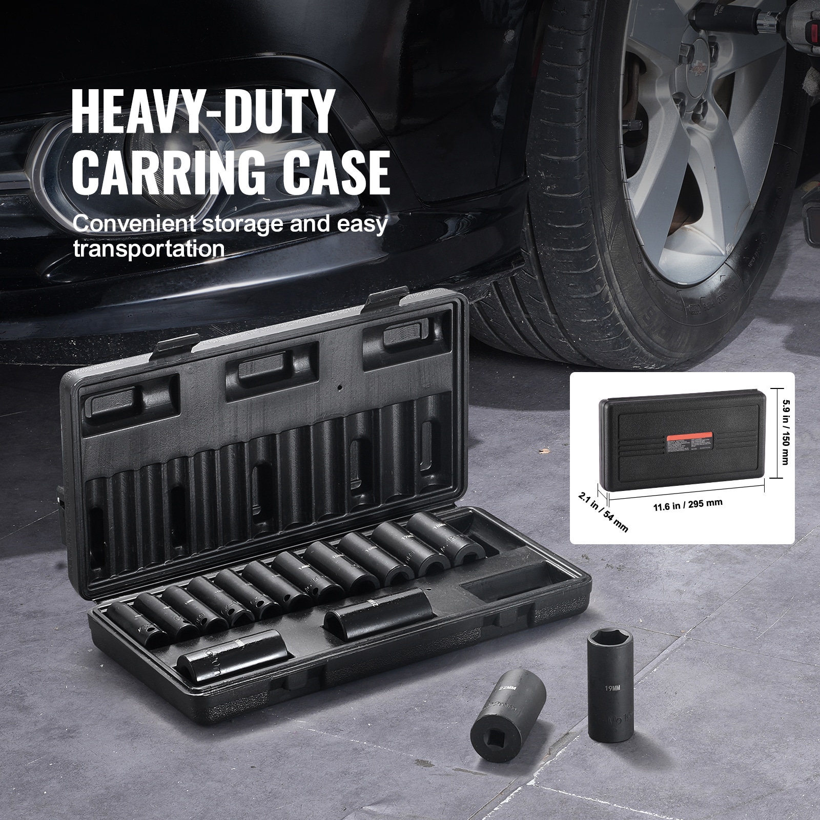 VEVOR SCCJTTZJ1CRM06167V0 Impact-Socket-Sets - View #6
