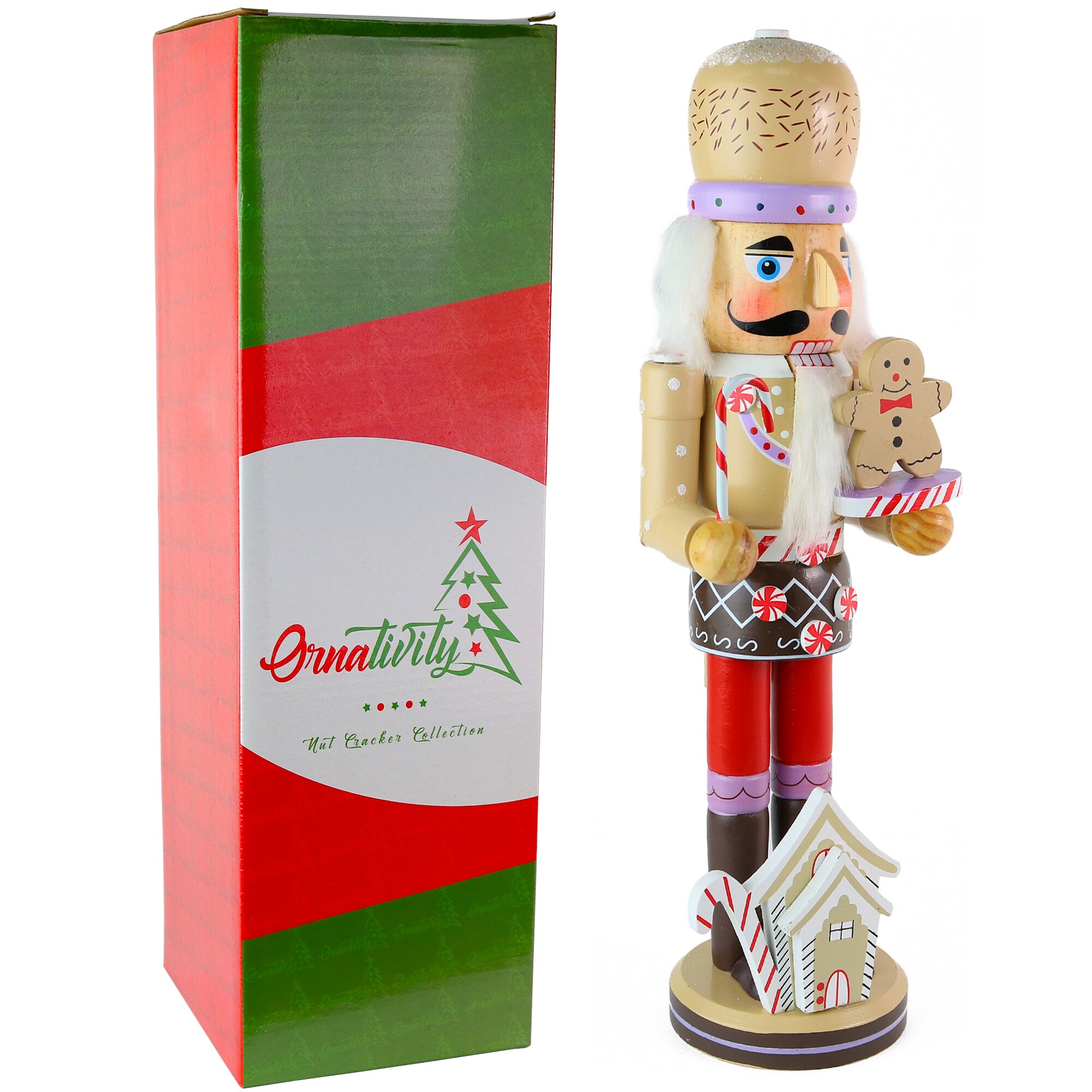 Ornativity 15-in Figurine Nutcracker Christmas Decor In The Christmas ...