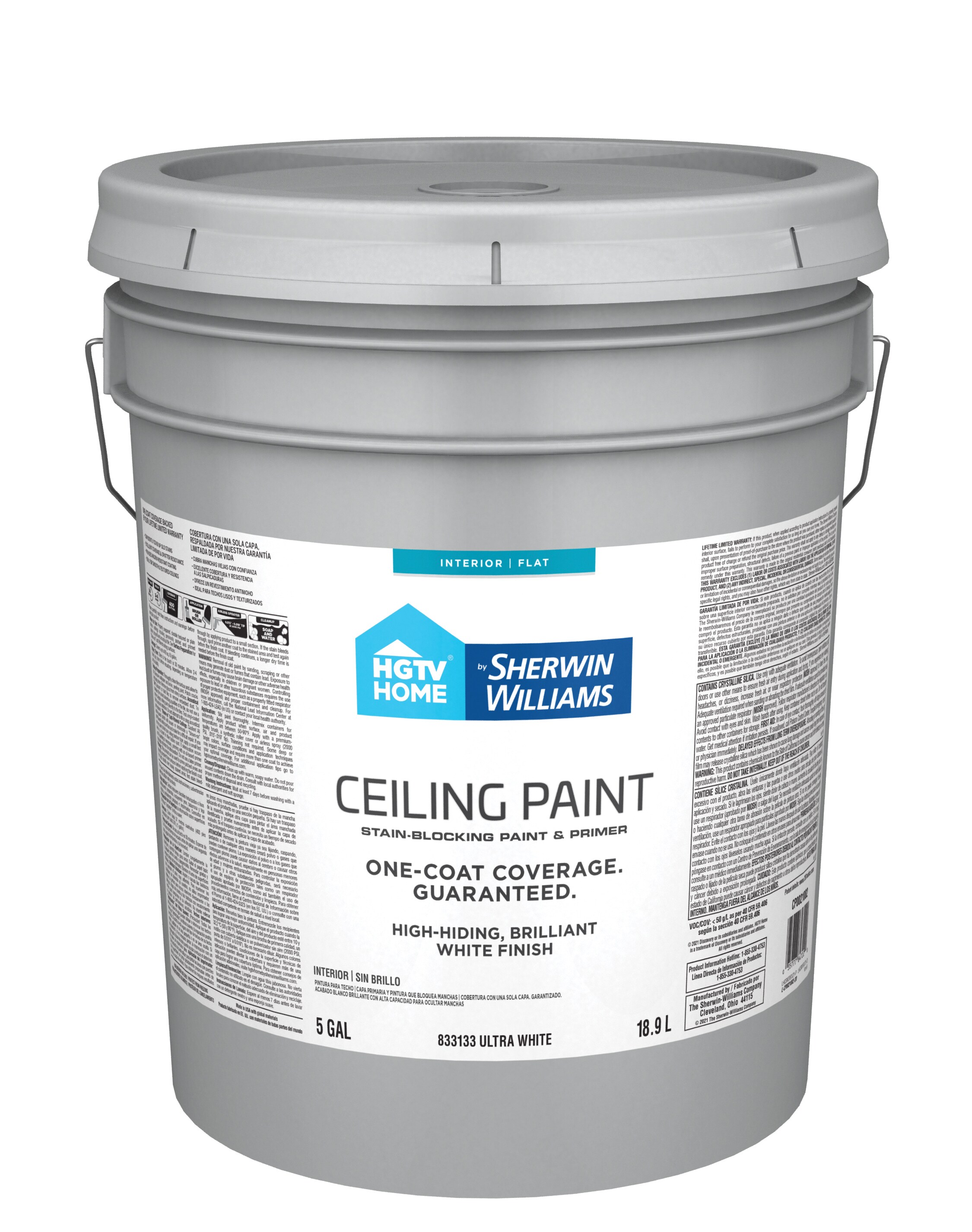 Scrubbable 5 gallon Ceiling Paint At Lowes