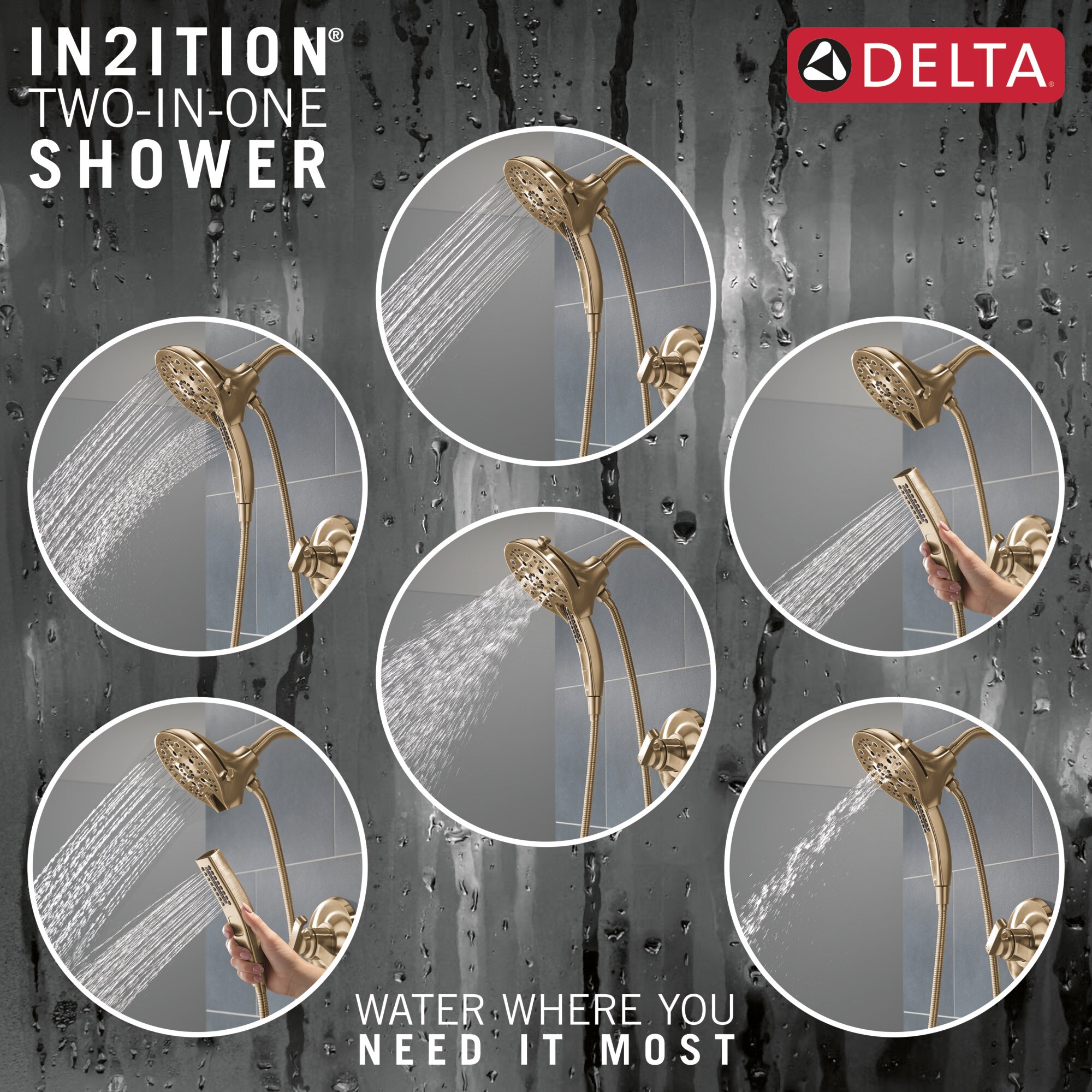 Delta T17489-CZ-PR Tub-Shower-Faucets - View #9