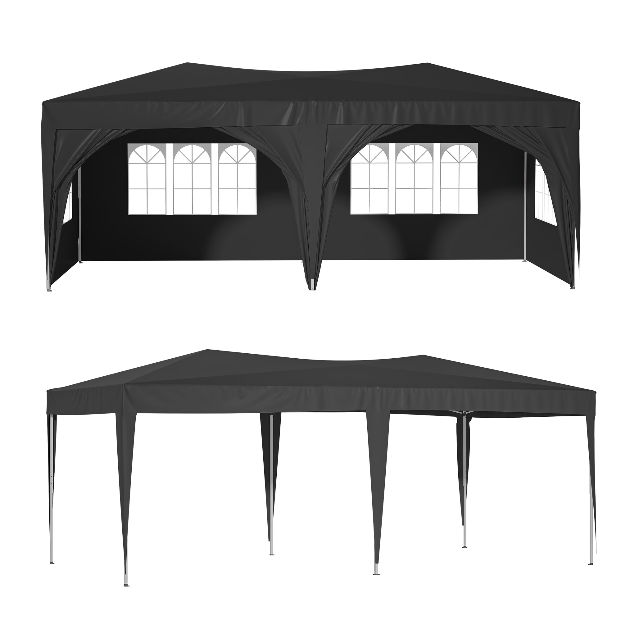 Lycvki GZB-68 Wood-Resin-Gazebos - View #8