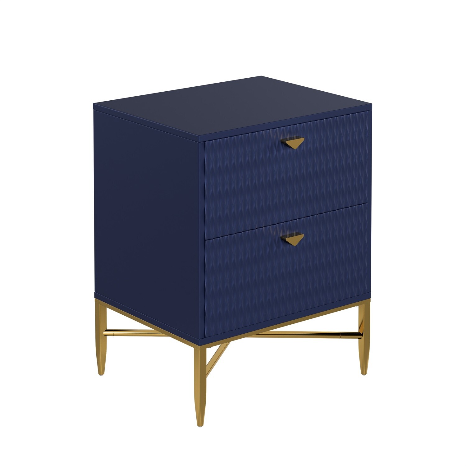 Mondawe MO-JH022-013BL Blue Nightstand