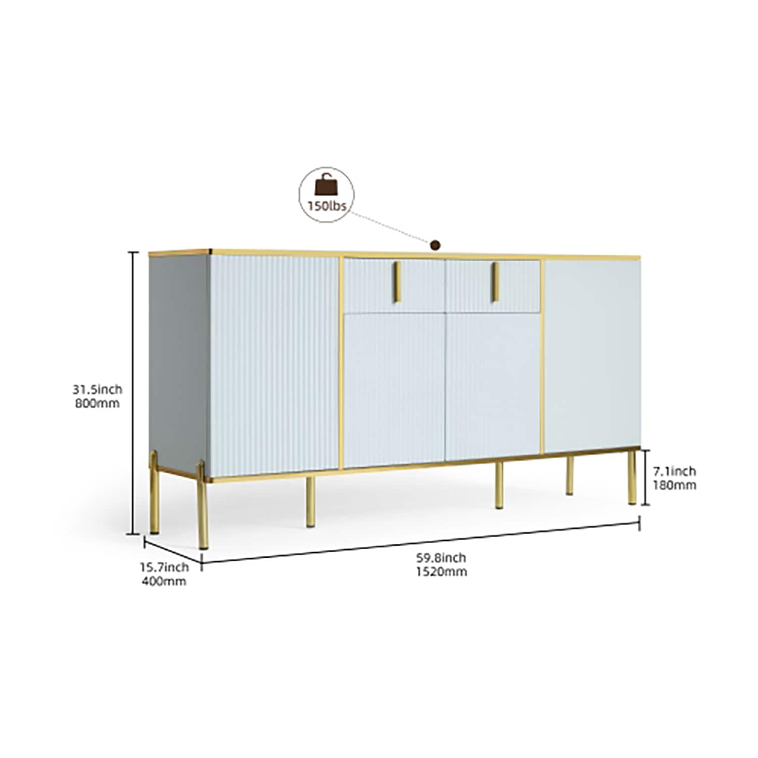 GZMR GM-W2510 Dining-Kitchen-Storarge - View #4