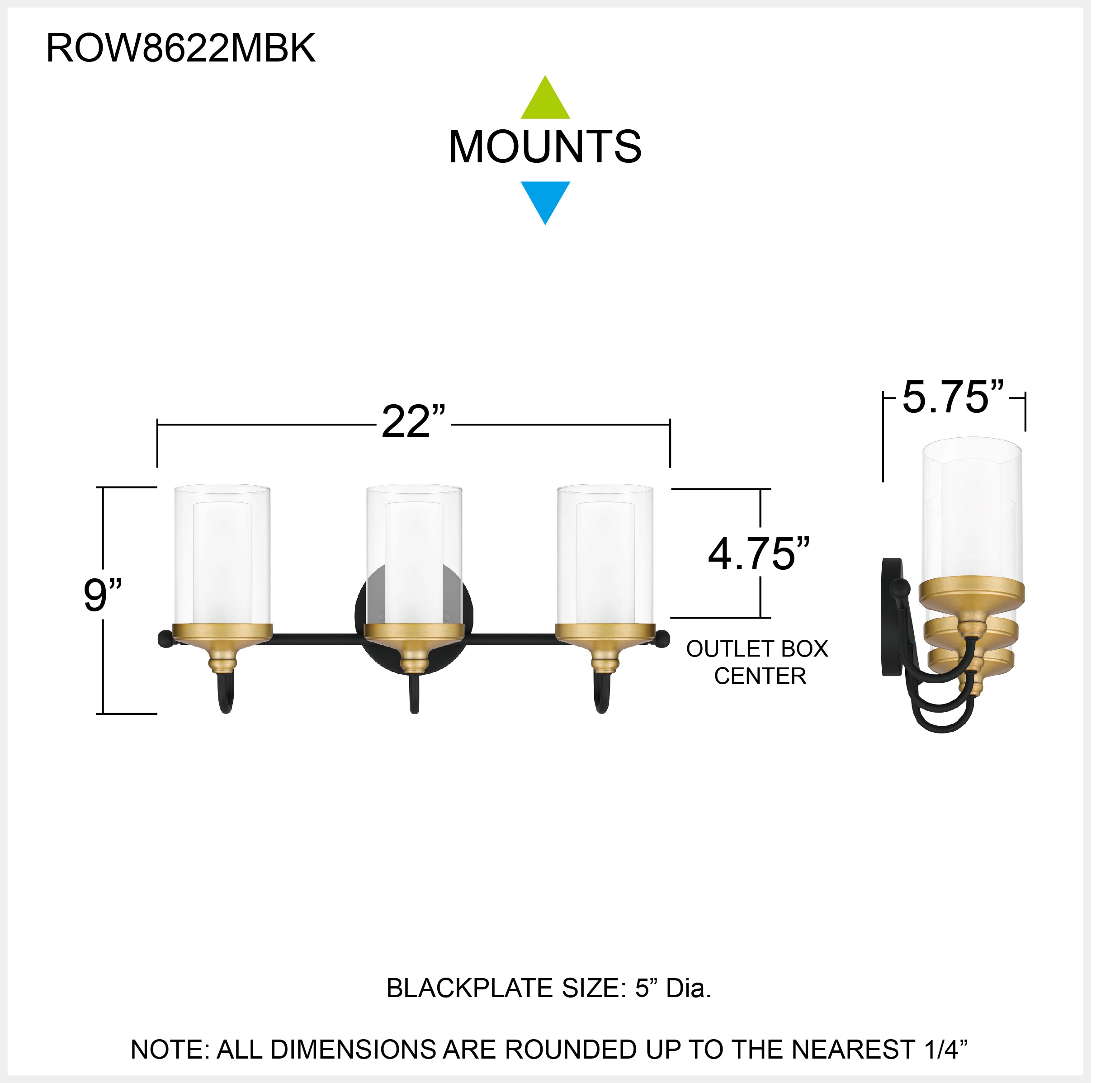 Quoizel ROW8622MBK b089995 - View #9