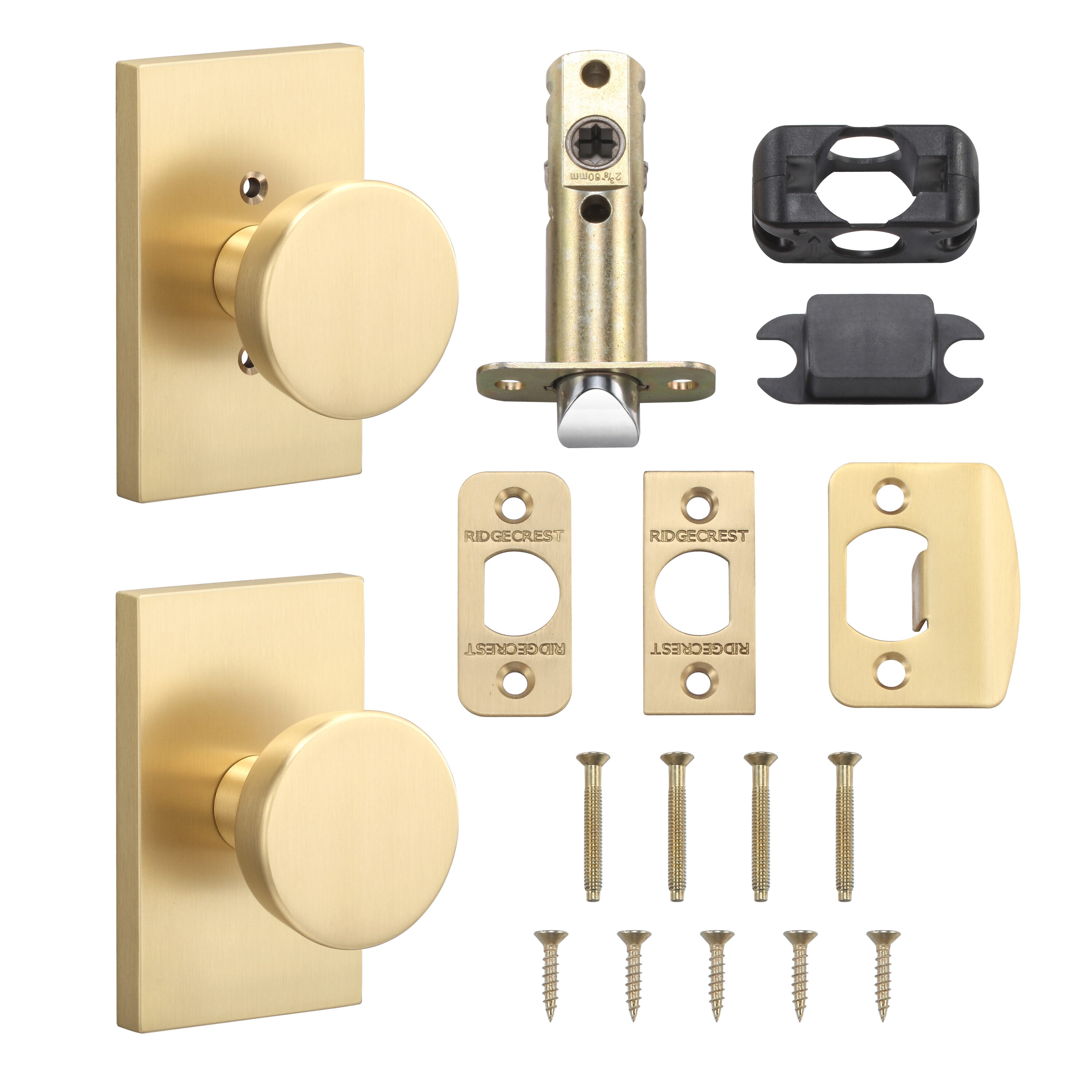 Sure-Loc Hardware ZT101 SB Door-Knobs - View #2