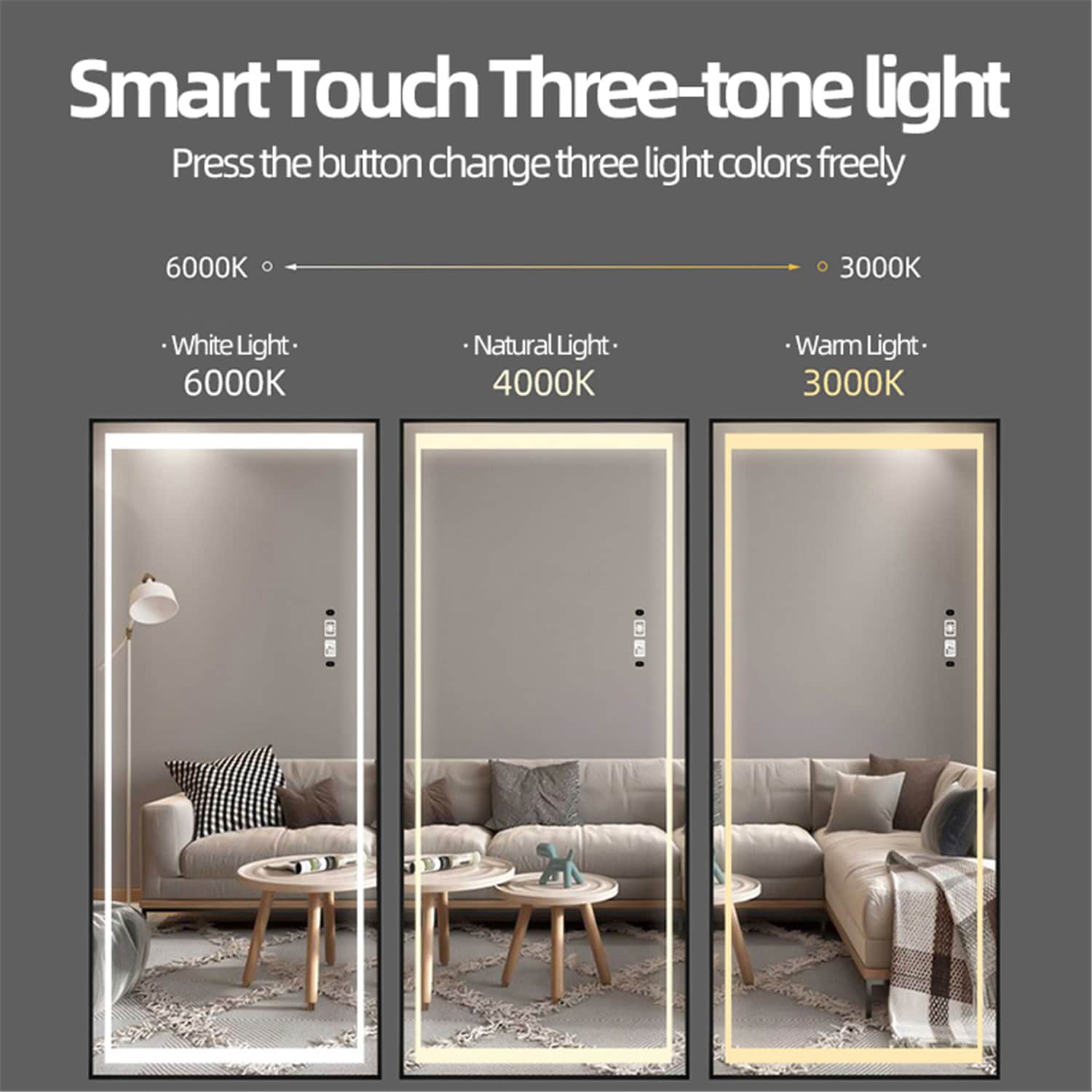 LIVIZA GIZ-ES0040G Decor-Mirrors - View #4