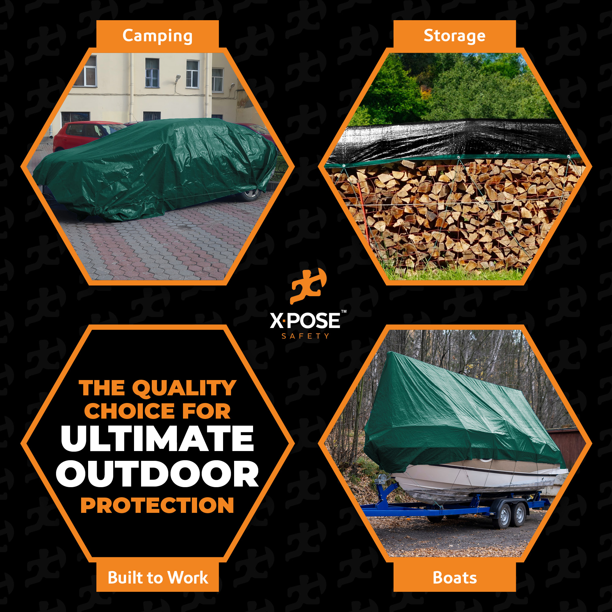 XPOSE SAFETY MTGB-1414-X tarps - View #7