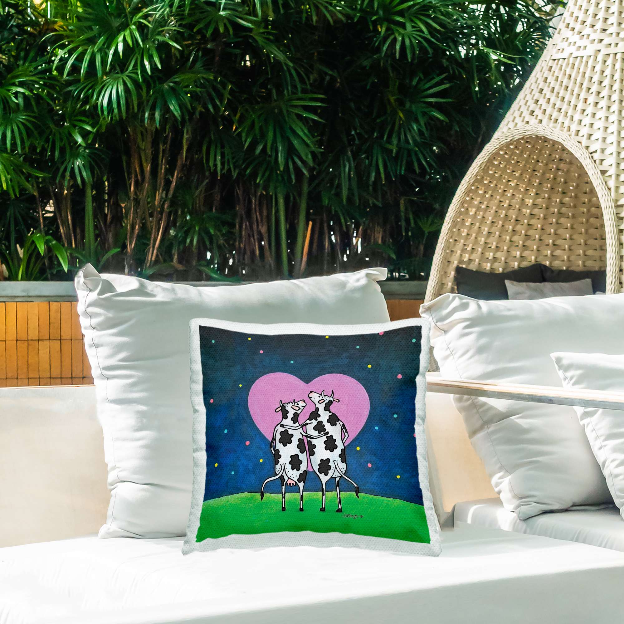 Stupell Industries PLP-032-OSQ-18X18 Outdoor-Accent-Pillows - View #3
