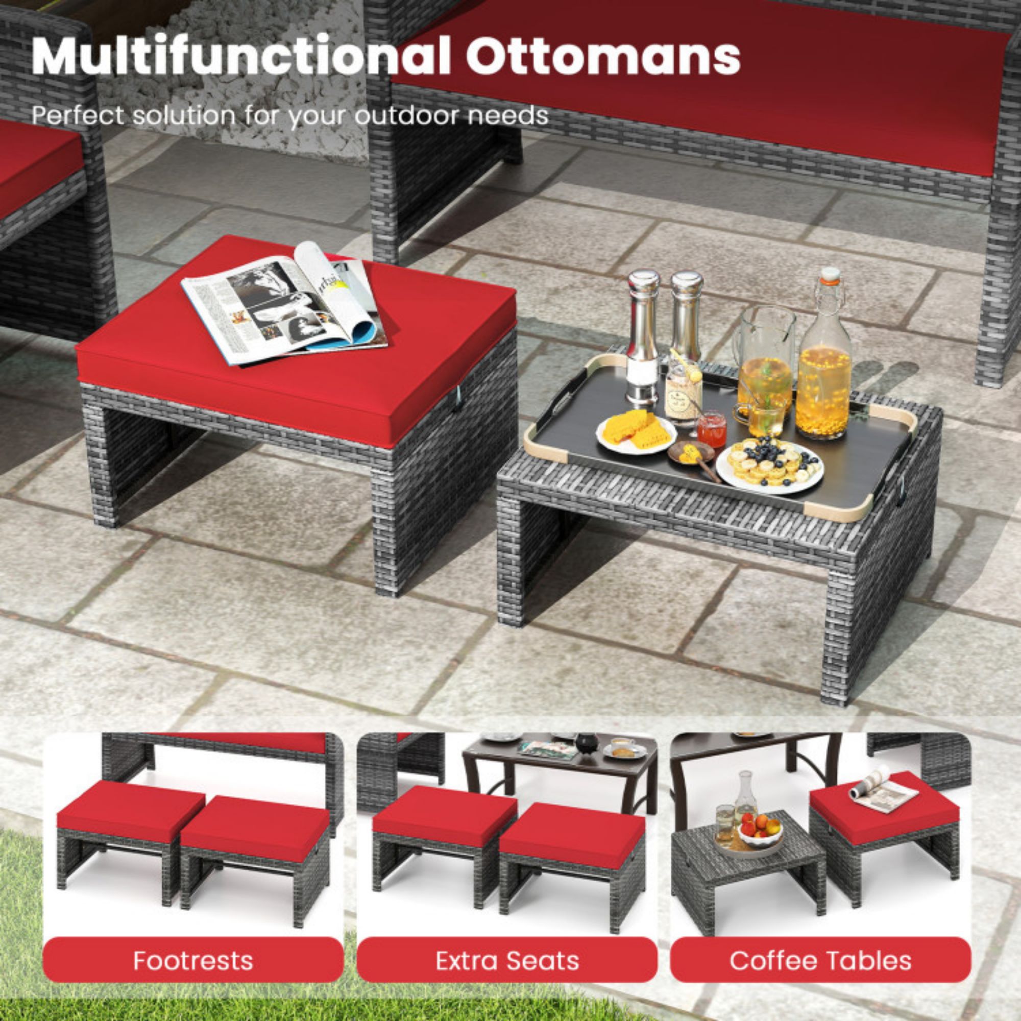 Clihome CWCH-HW67AC568NY Stools-Ottomans - View #5