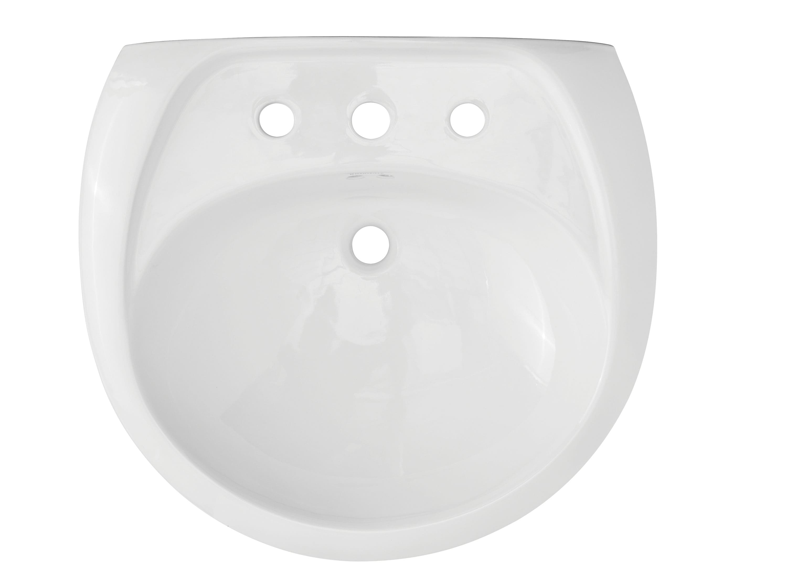 Mansfield 349-8 Complete-Pedestal-Lavatories - View #2