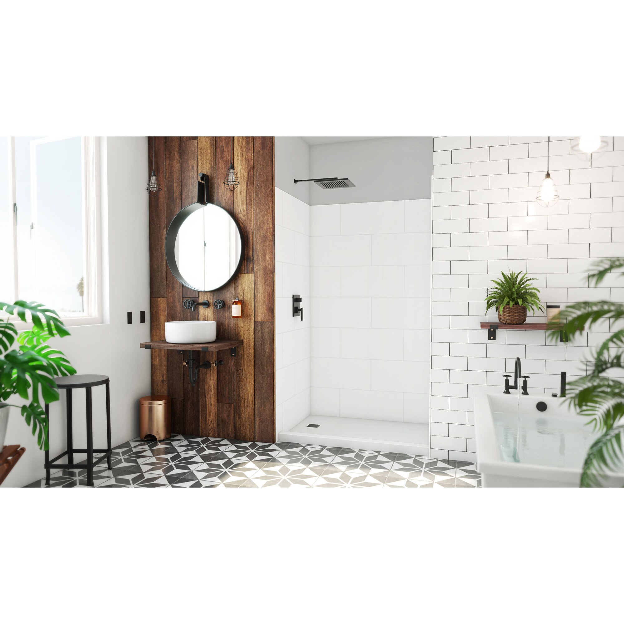 DreamLine WKDS503684XTS00 Shower-Wall-Surrounds - View #8