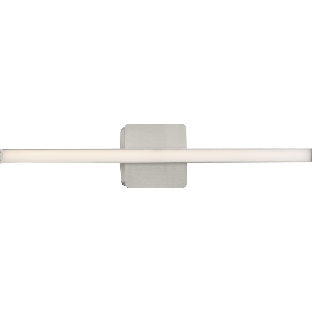 Progress Lighting P300404-009-CS Phase 4 LED 24-in 1 -Light Brushed Nickel Integrated LED Modern/contemporary Vanity light
