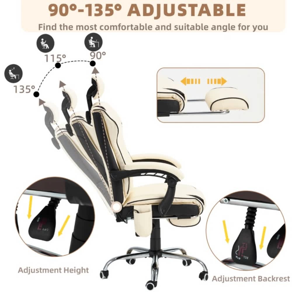 U-HOMY GG-1002BG-IN Office-Chairs - View #4
