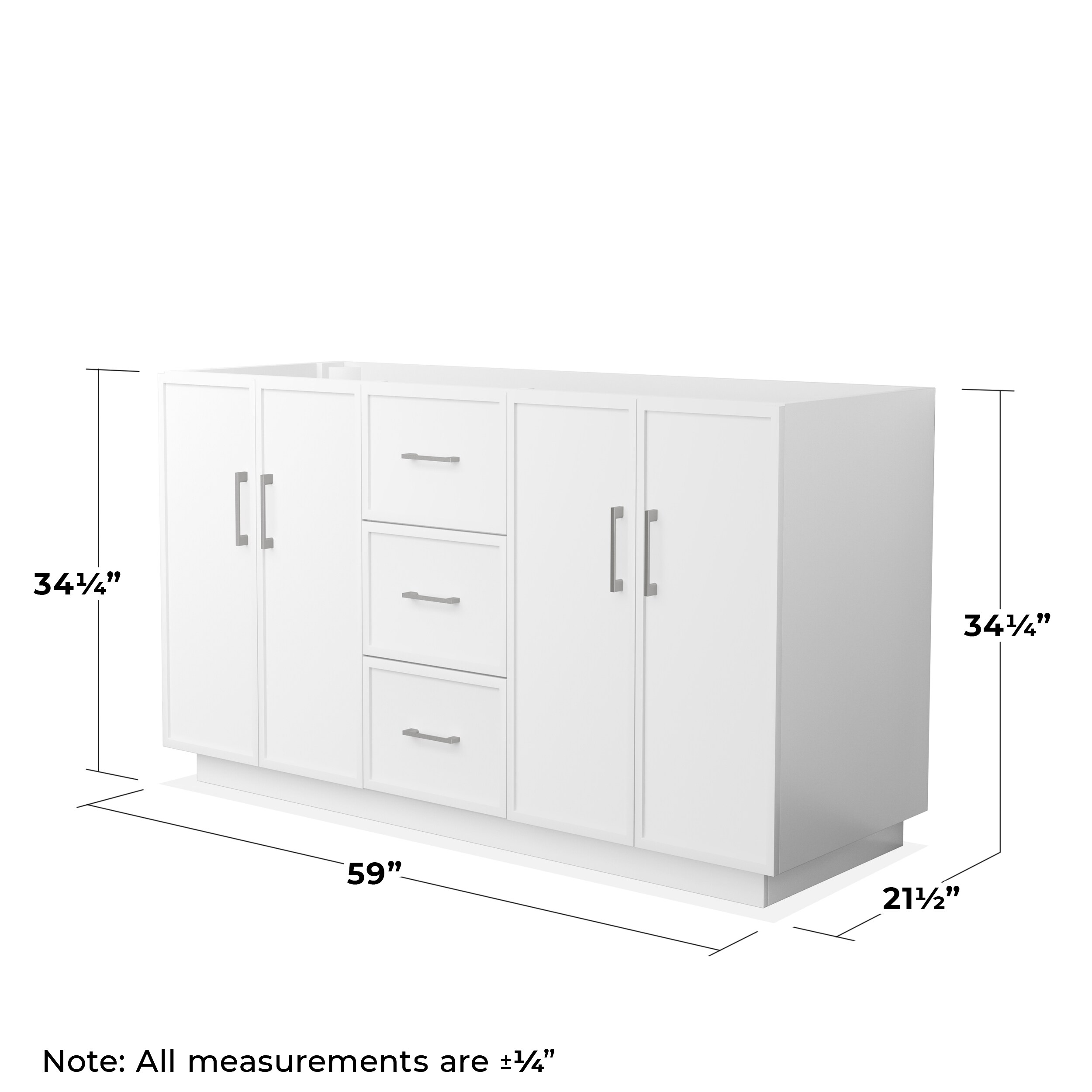 Wyndham Collection WCH747460DWHCXSXXMXX vanities - View #3