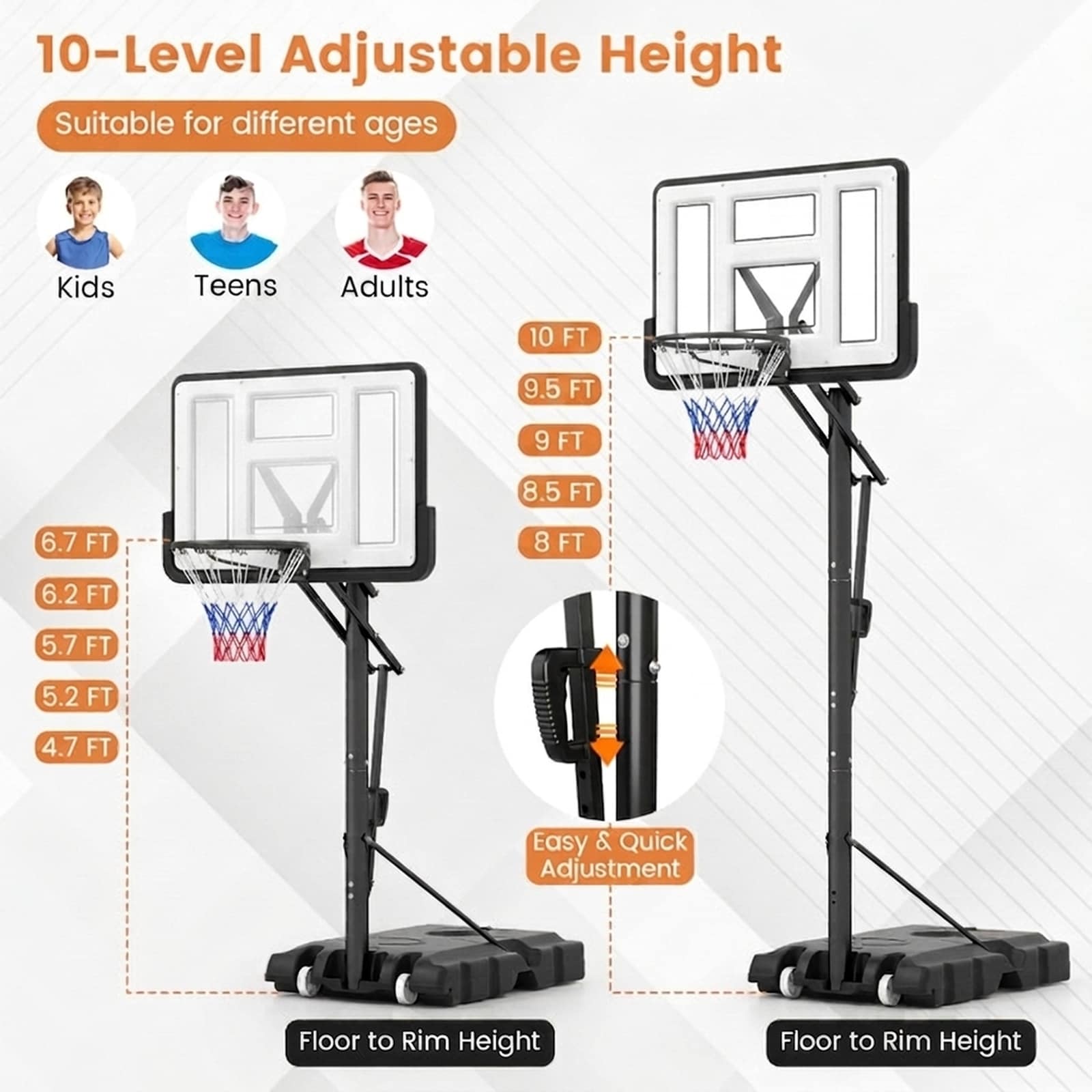SUGIFT LW102SUGHY0792 Basketball-System - View #7